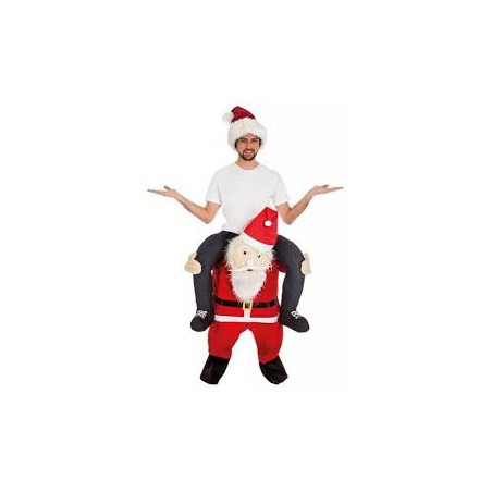 DEGUISEMENT CARRY ME A DOS DE PERE NOEL TAILLE UNIQUE 