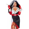 DEGUISEMENT ROBE CRUELLA TAILLE S