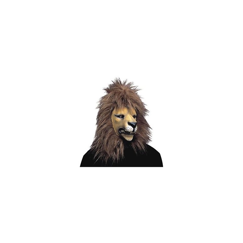 MASQUE LATEX LION AVEC POILS MASQUE LATEX LION AVEC POILS