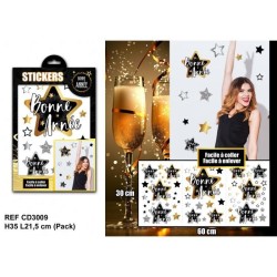 STICKERS BONNE ANNEE 