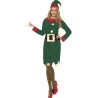DEGUISEMENT ELFE VERTE FEMME TAILLE M 