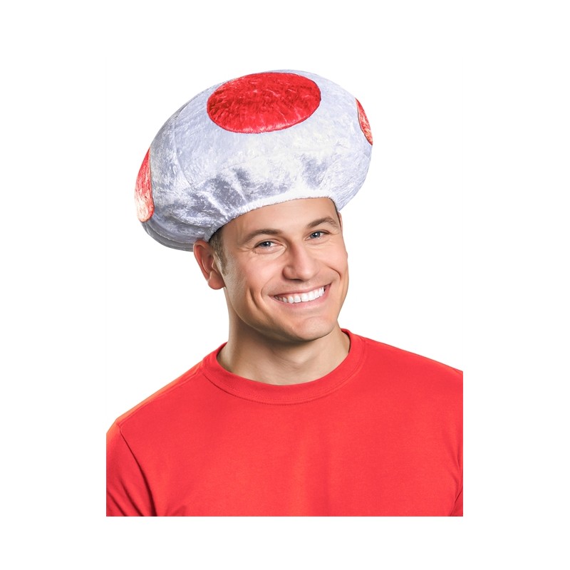 CHAPEAU CHAMPIGNON NINTENDO TOAD SUPER MARIO BROS CHAPEAU CHAMPIGNON NINTENDO TOAD SUPER MARIO BROS