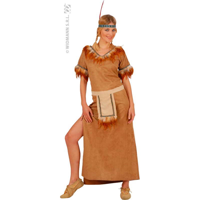 DEGUISEMENT INDIENNE MOHAWK TAILLE M
