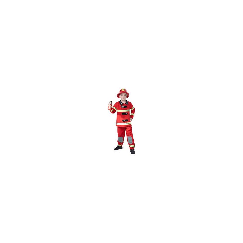 DEGUISEMENT POMPIER ROUGE TAILLE S 4-6 ANS DEGUISEMENT POMPIER ROUGE TAILLE S 4-6 ANS