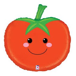 BALLON METALLIQUE TOMATE 64 CM 