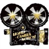 BALLON METALLIQUE CAMERA DE CINEMA 81 CM 