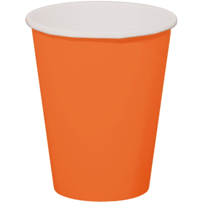 8 GOBELETS ORANGE 350 ML 8 GOBELETS ORANGE 350 ML