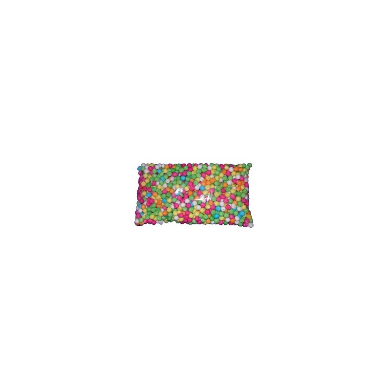 SACHET DE 500 BOULES MULTICOLORES