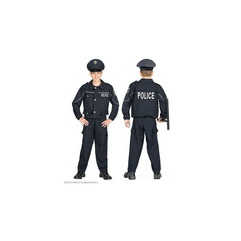 DEGUISEMENT POLICIER TAILLE 104