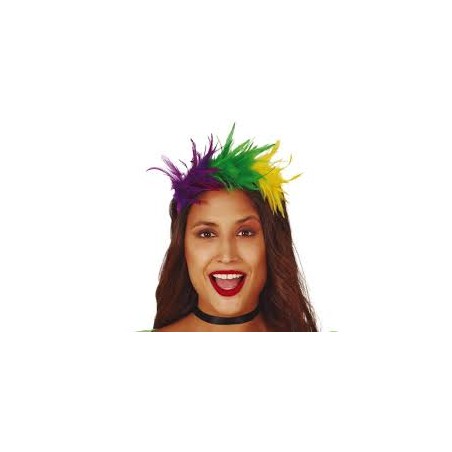 SERRE TETE PLUMES CARNAVAL