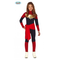 DEGUISEMENT CAPTAIN FILLE TAILLE 10/12 ANS