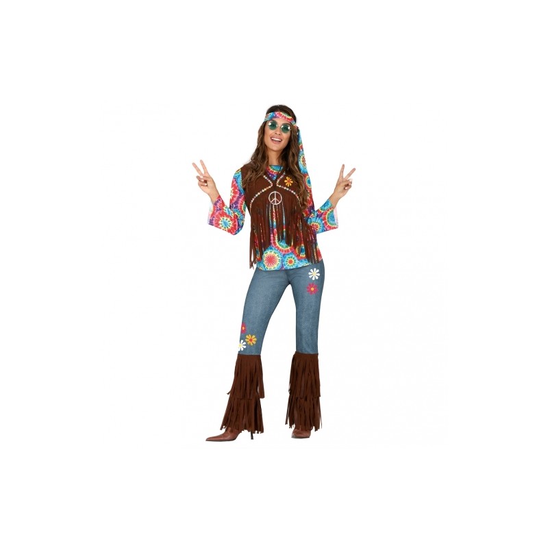 DEGUISEMENT HIPPIE FEMME TAILLE M DEGUISEMENT HIPPIE FEMME TAILLE M