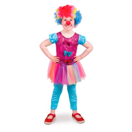 DEGUISEMENT FILLE CLOWN 6-8 ANS 