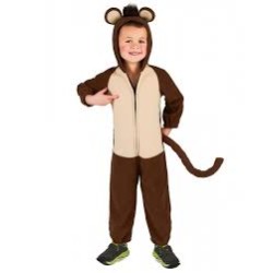 DEGUISEMENT SINGE ENFANT TAILLE 5-6 ANS 