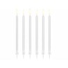 12 BOUGIES BLANCHES 14 CM 