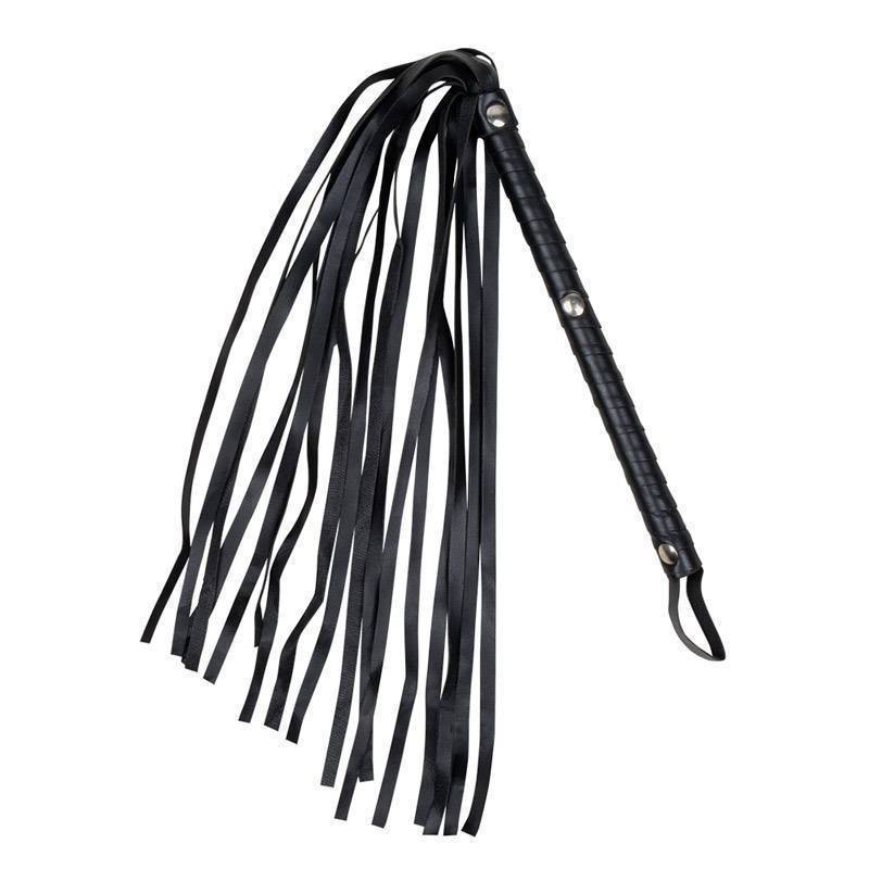 FOUET IMITATION CUIR NOIR FOUET IMITATION CUIR NOIR