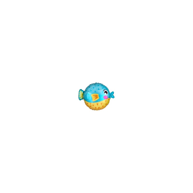 BALLON METALLIQUE ROND POISSON 48 X 35 CM BALLON METALLIQUE ROND POISSON 48 X 35 CM