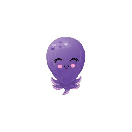 BALLON METALLIQUE PIEUVRE 35 X 53 CM 