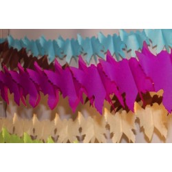 GUIRLANDE COLOMBE FUSCHIA 4 METRES