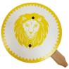 SET BOUCLIER DIAMETRE 32 CM ET EPEE JAUNE 25 CM EN BOIS