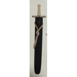 EPEE EN BOIS  ET FOURREAU FEUTRE EPAIS 48 CM