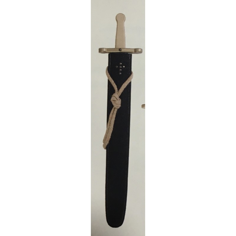 EPEE EN BOIS ET FOURREAU FEUTRE EPAIS 48 CM EPEE EN BOIS ET FOURREAU FEUTRE EPAIS 48 CM