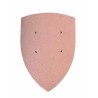 PETIT BOUCLIER SANS COULEUR COURBE 27 X 37 CM 