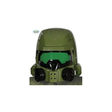 CASQUE GUERRIER MASQUE A GAZ