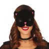 MASQUE YEUX DE CHAT NOIR 