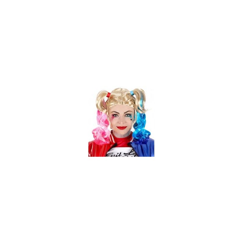PERRUQUE COUETTES HARLEY QUINN PERRUQUE COUETTES HARLEY QUINN