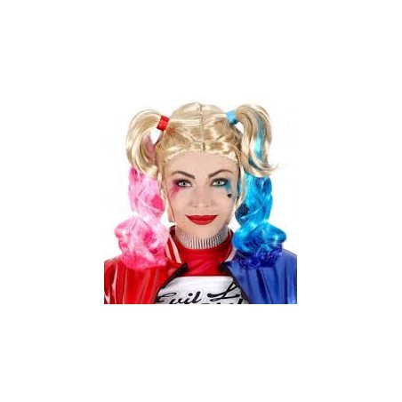 PERRUQUE COUETTES HARLEY QUINN