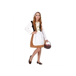 DEGUISEMENT ROBE MEDIEVALE COURTE PAYSANNE TABLIER TAILLE 104