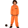DEGUISEMENT PRISONNIER DETENU ORANGE TAILLE 140
