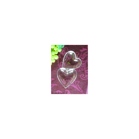 COEUR TRANSPARENTS A DRAGEE 