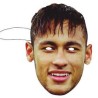 MASQUE EN CARTON NEYMAR 