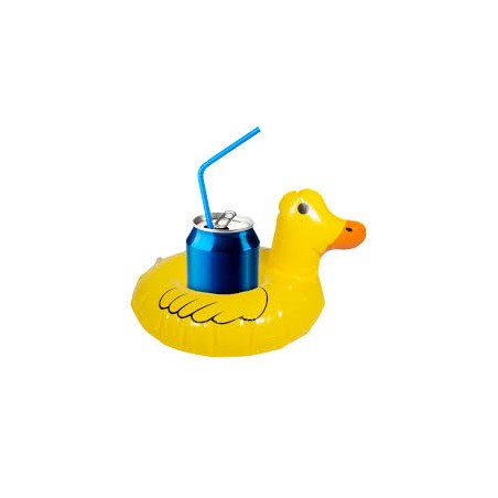 MINI BOUEE POUR BOISSONS CANARD JAUNE 