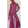 DEGUISEMENT COMBINAISON FUSCHIA PPAILLETTE TAILLE 48/50