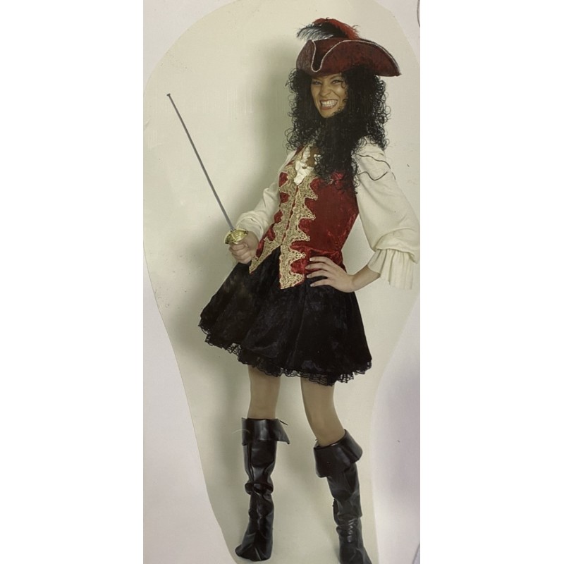 DEGUISEMENT PIRATE MANCHES LONGUES TAILLE 36/38 DEGUISEMENT PIRATE MANCHES LONGUES TAILLE 36/38