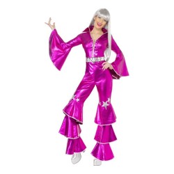 DEGUISEMENT FEMME COMBINAISON DISCO DANCING DREAM 70'S TAILLE M