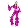 DEGUISEMENT FEMME COMBINAISON DISCO DANCING DREAM 70'S TAILLE M