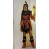 DEGUISEMENT INDIENNE SNACK ROUGE TAILE 40