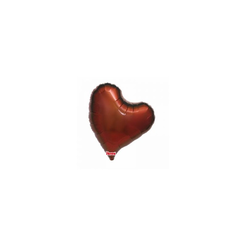 BALLON METALLIQUE COEUR SWEET CHOCOLAT 36 CM 14" IBREX BALLON METALLIQUE COEUR SWEET CHOCOLAT 36 CM 14" IBREX