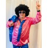 DEGUISEMENT DISCO ENSEMBLE BLEU PAILLETTE TAILLE 54