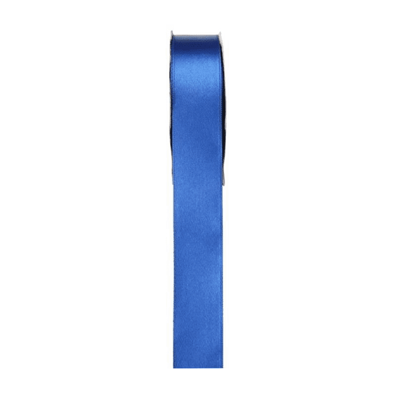 RUBAN SATIN DOUBLE FACE BLEU FONCE RUBAN SATIN DOUBLE FACE BLEU FONCE