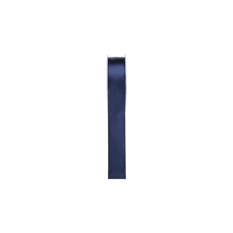 RUBAN SATIN DOUBLE FACE BLEU NUIT RUBAN SATIN DOUBLE FACE BLEU NUIT