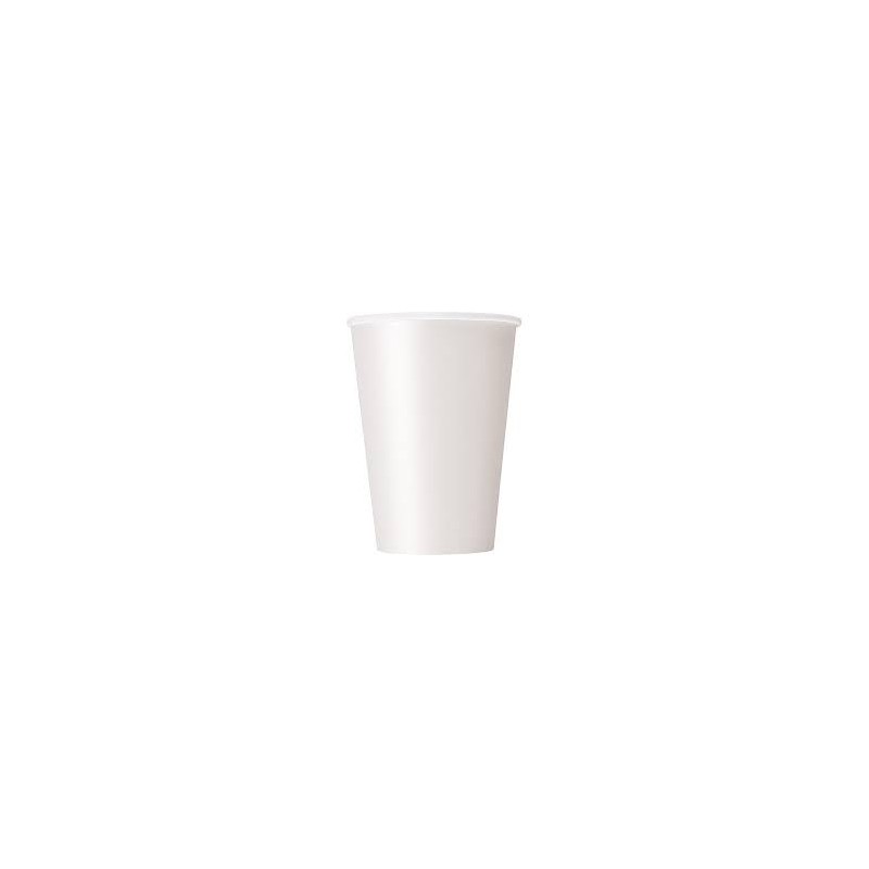 10 GOBELETS EN CARTON BLANC 355 ML 10 GOBELETS EN CARTON BLANC 355 ML