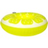 PORTE-GOBELETS GONFLABLE CITRON JAUNE 17 X 17 CM 