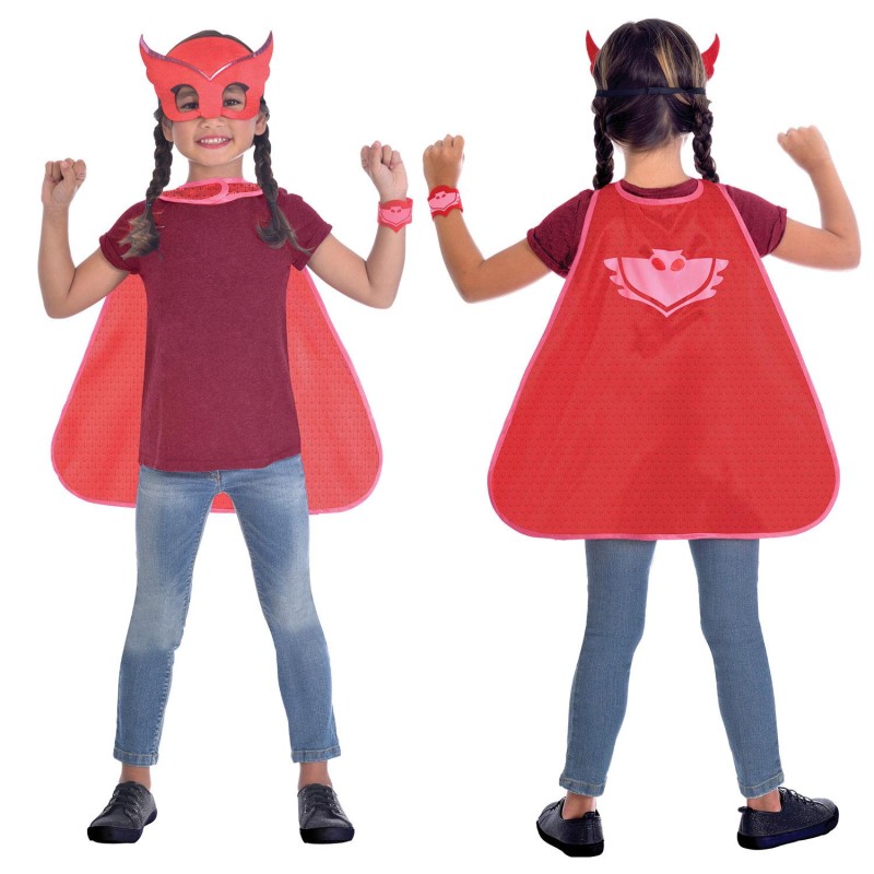 ENSEMBLE CAPE ET MASQUE PJ MASKS BIBOU OWLETTE TAILLE UNIQUE ENSEMBLE CAPE ET MASQUE PJ MASKS BIBOU OWLETTE TAILLE UNIQUE