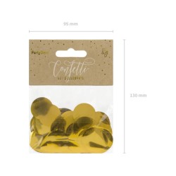CONFETTI DE SCENE OR 2.5 CM 15 GR