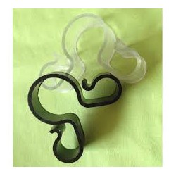 CLIP PORTES FONTAINES DOUBLES COULEURS ASSORTIES 